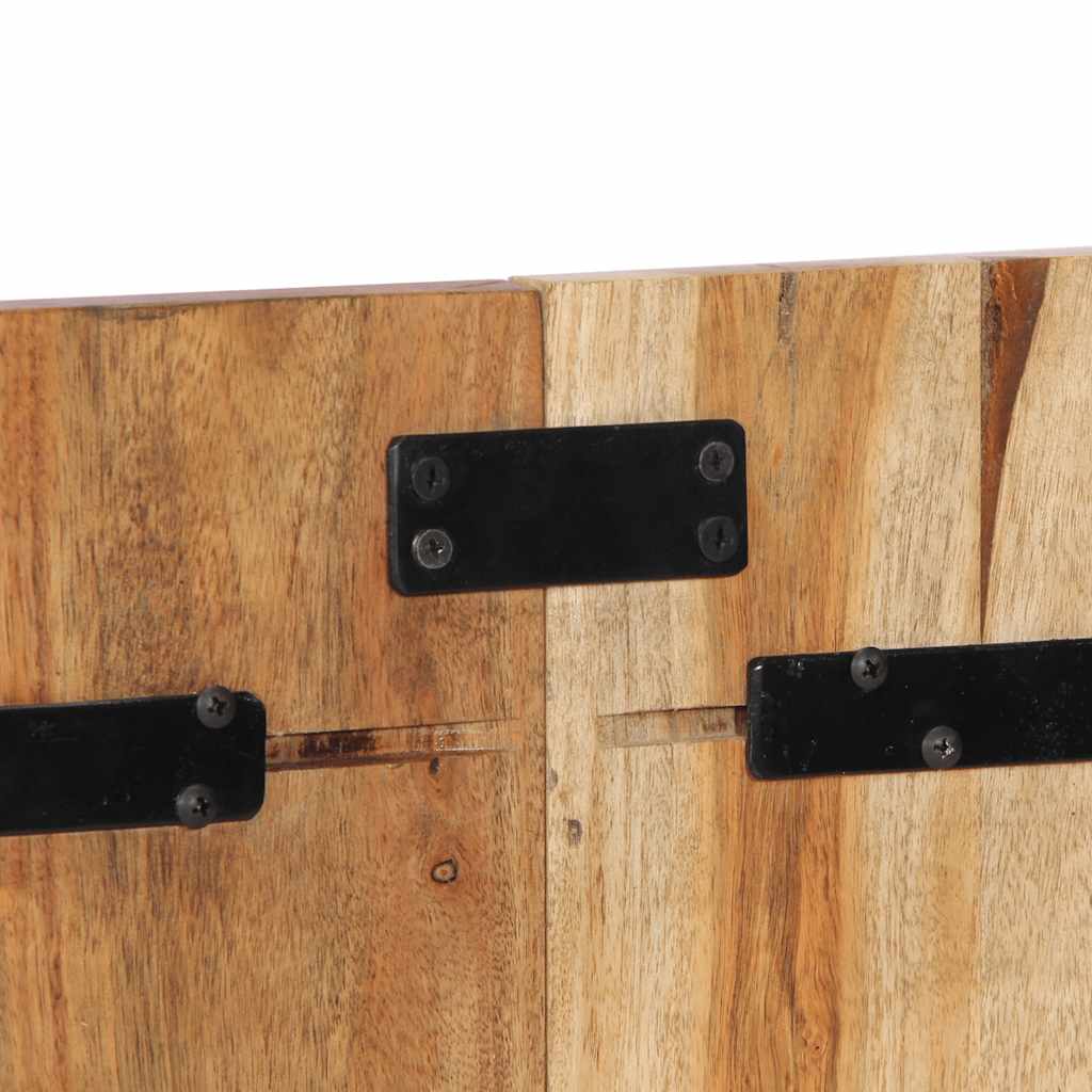 vidaXL κεφαλάρι 120 cm από μασίφ ξύλο ακακίας