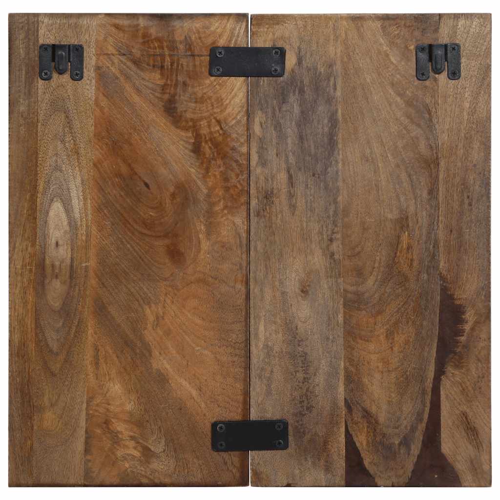 vidaXL Κομοδίνο Πολύχρωμο ντουλάπι 50x27x50cm Στερεό ξύλο αναγεννημένο