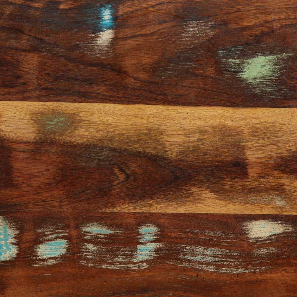 vidaXL κεφαλάρι 100 cm από μασίφ ξύλο και σίδερο