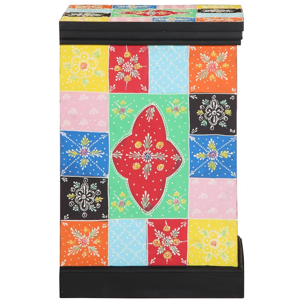 vidaXL Ντουλάπα με συρτάρια Πολύχρωμη 40x40x60 εκ Ξύλο Μάνγκο