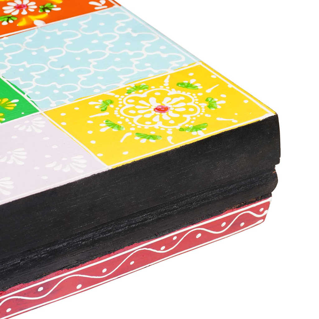 vidaXL Ράφια Τοίχου 2 τεμ 100x20x6 εκ. Στερεό Ξύλο Μάνγκο