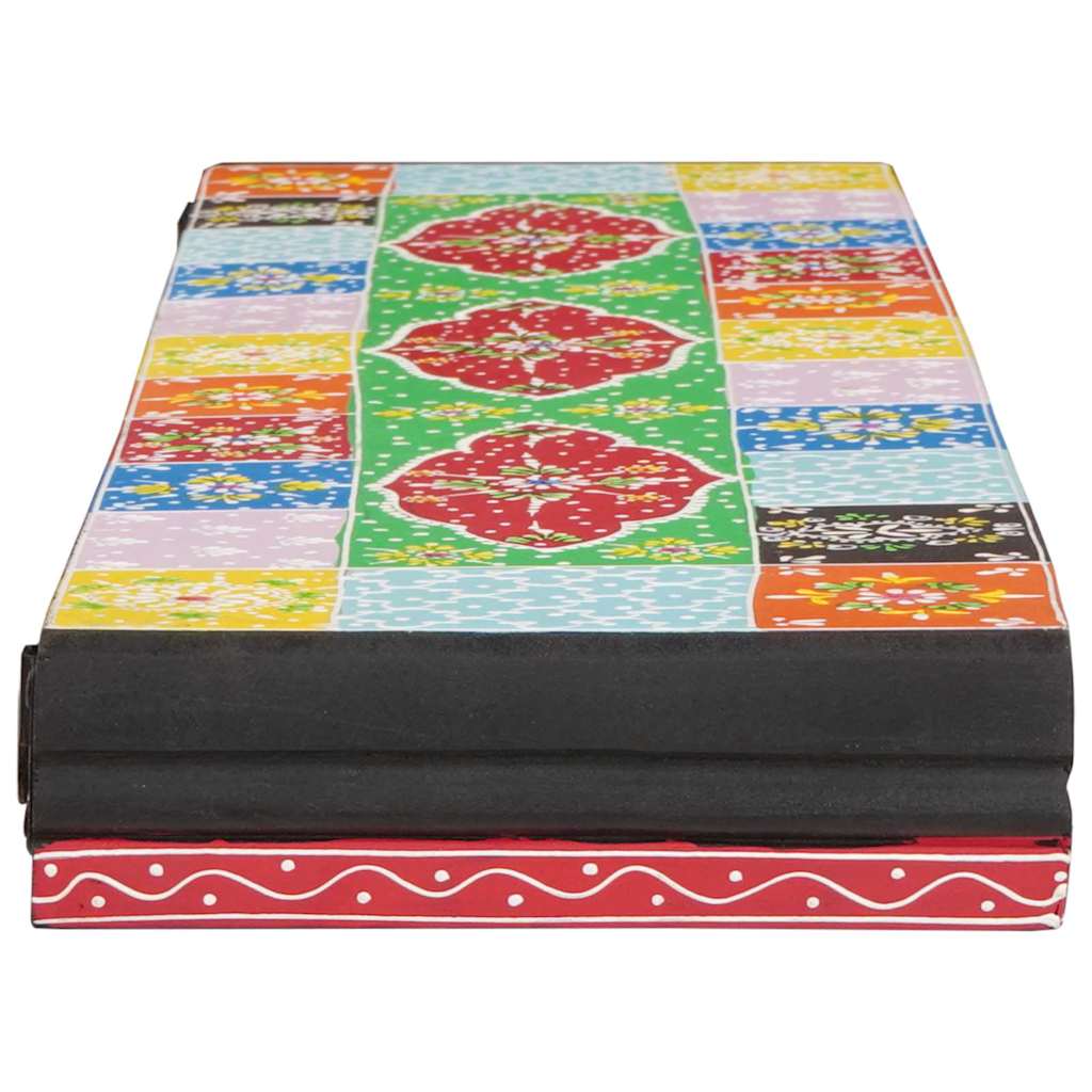 vidaXL Ράφια Τοίχου 2 τεμ 100x20x6 εκ. Στερεό Ξύλο Μάνγκο