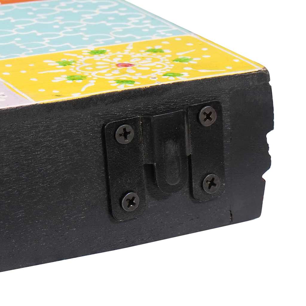 vidaXL Σετ 3 Ραφιών Τοίχου 100x20x6 εκ. Συμπαγές Ξύλο Μάνγκο