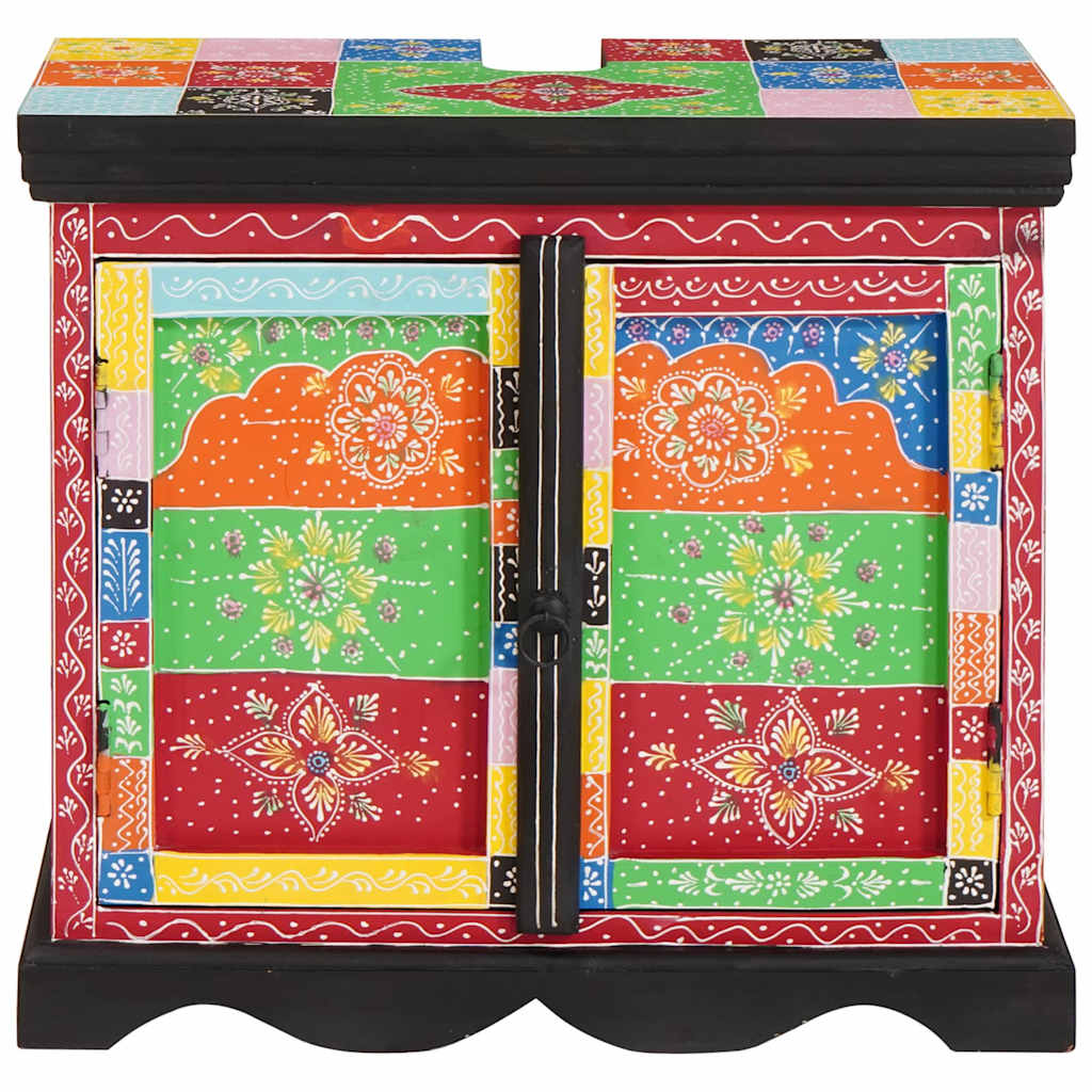 vidaXL Ντουλάπι νιπτήρα με πόρτα 60 x 35 x 55 εκ