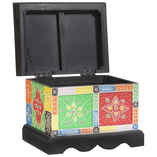 vidaXL κουτί αποθήκευσης vitaXL 40x30x30 cm Στερεό Ξύλο Μαγκά