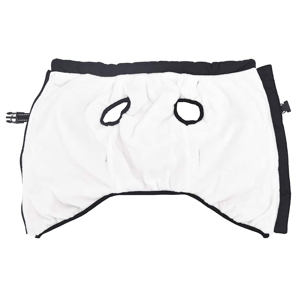 vidaXL παλτό σκύλου ιμάντα αδιάβροχο αντανακλαστικό ναυτικό μπλε L52