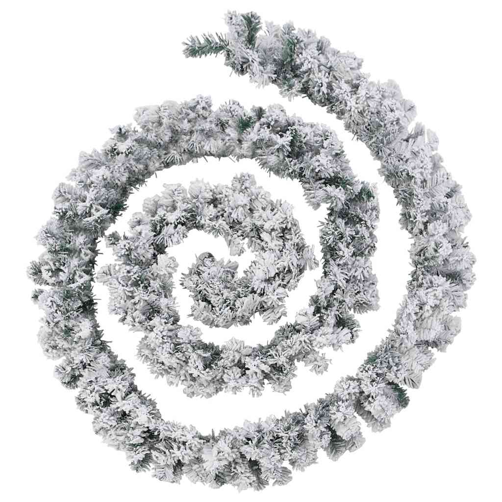 vidaXL Γιρλάντα Χριστουγεννιάτικη με Λαμπάκια LED Πράσινη 10 μ. PVC