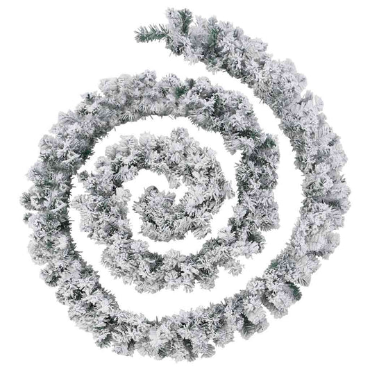 vidaXL Γιρλάντα Χριστουγεννιάτικη με Λαμπάκια LED Πράσινη 10 μ. PVC