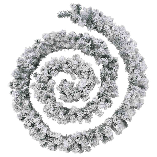 vidaXL Γιρλάντα Χριστουγεννιάτικη με Λαμπάκια LED Πράσινη 20 μ. PVC