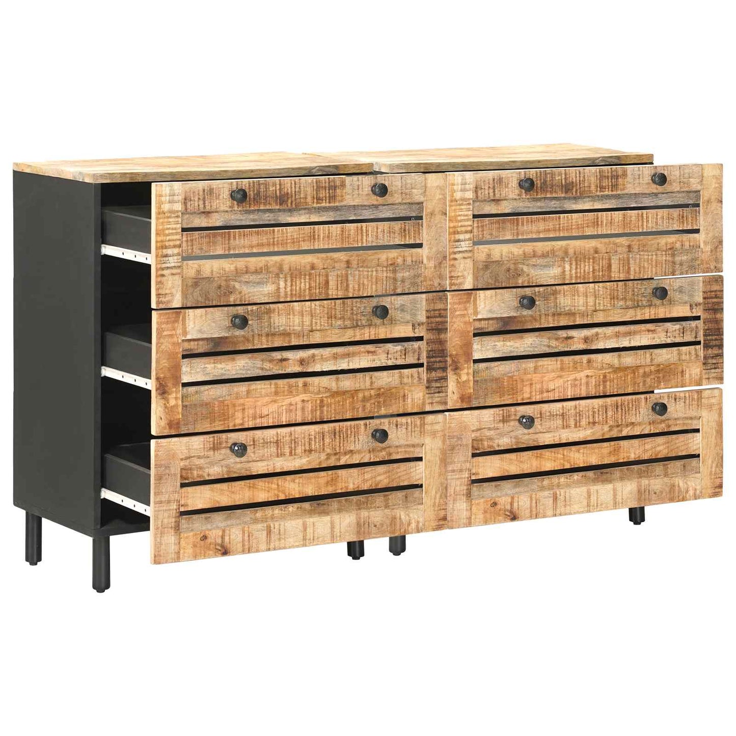 vidaXL Ντουλάπες Αποθήκευσης 2 τμχ. 120 x 33 x 75 εκ Πολύχρωμο