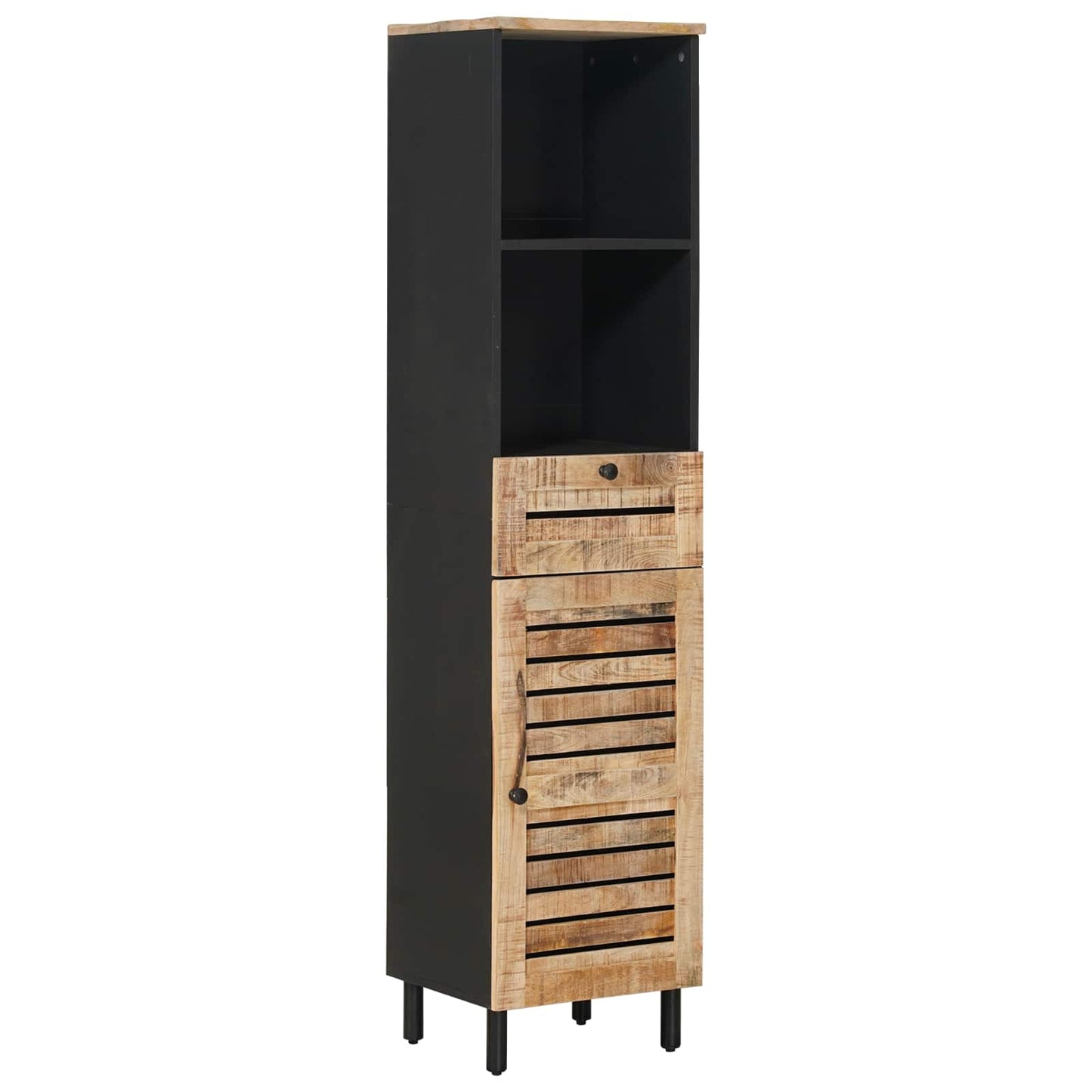 vidaXL Σετ Ντουλαπιών Μπάνιου 5 τμχ. Φυσικό 38 x 33 x 160 εκ.