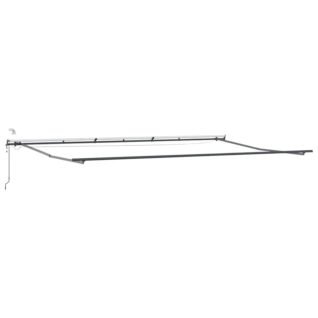 vidaXL Τέντα Πτυσσόμενη Αυτόματη με LED Μπορντό 600x300 εκ.