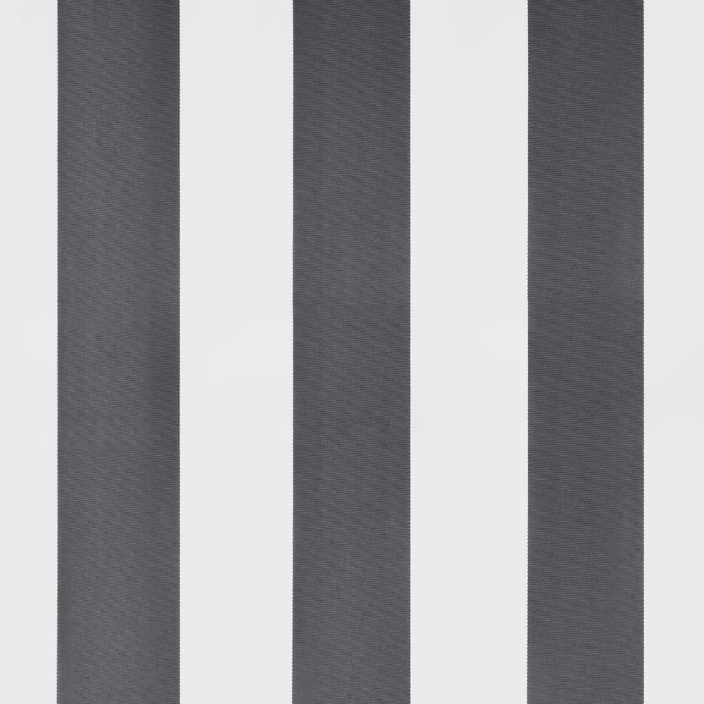 vidaXL Τέντα Πτυσσόμενη Αυτόματη Ανθρακί / Λευκή 350x250 εκ.