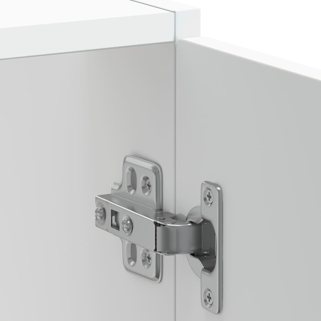 vidaXL Ντουλάπι βάσης νεροχύτη "Kalmar" Λευκό Ξύλινη κατασκευή