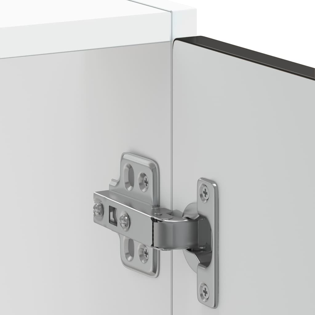 vidaXL Ντουλάπι βάσης νεροχύτη Kalmar Μαύρο 60x46x81,5 εκ. Επεξ. Ξύλο