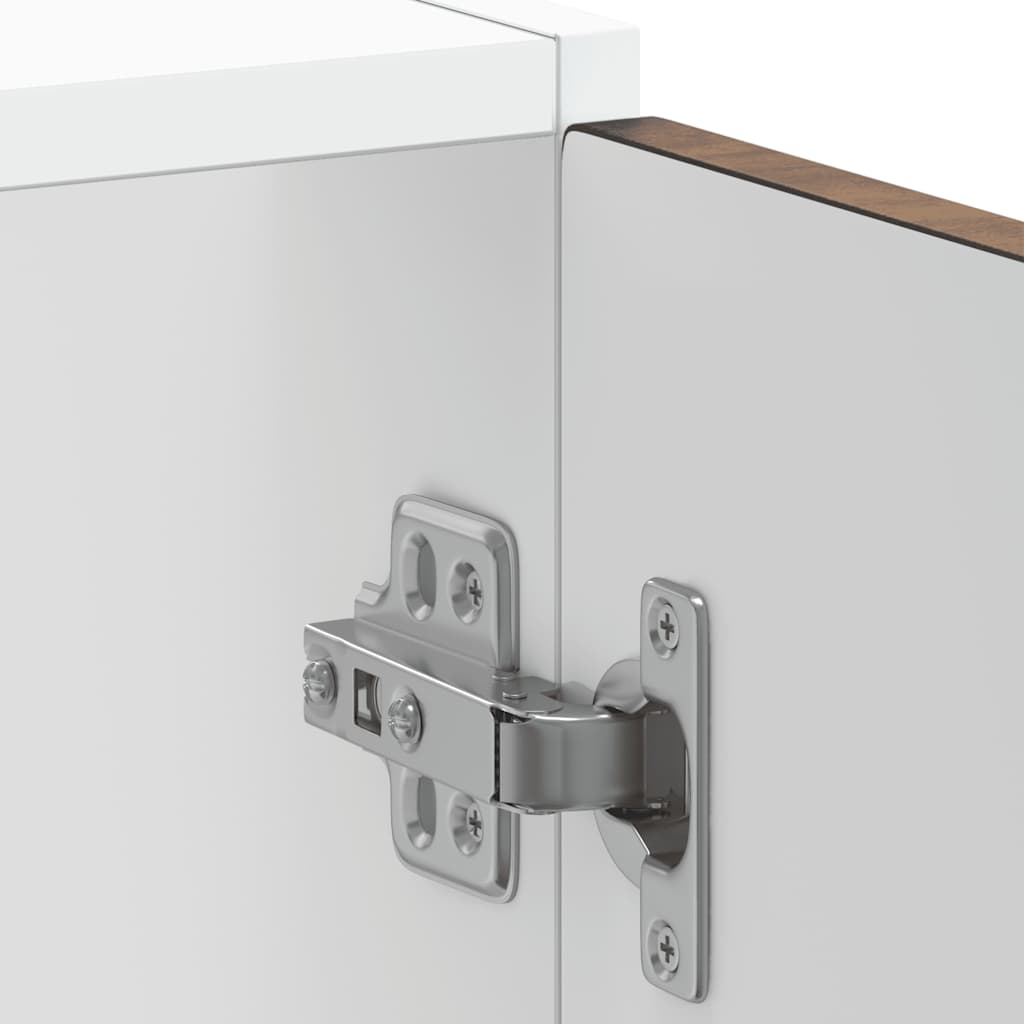 vidaXL Ντουλάπι βάσης νεροχύτη Kalmar Καπνιστή δρυς 60x46x81,5 εκ.