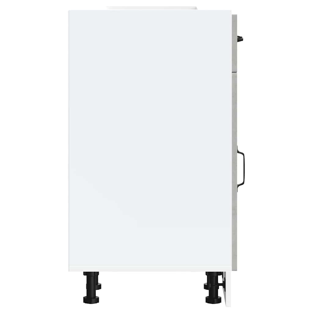 vidaXL ντουλάπι βάσης κουζίνας Kalmar από Επεξεργασμένο Ξύλο