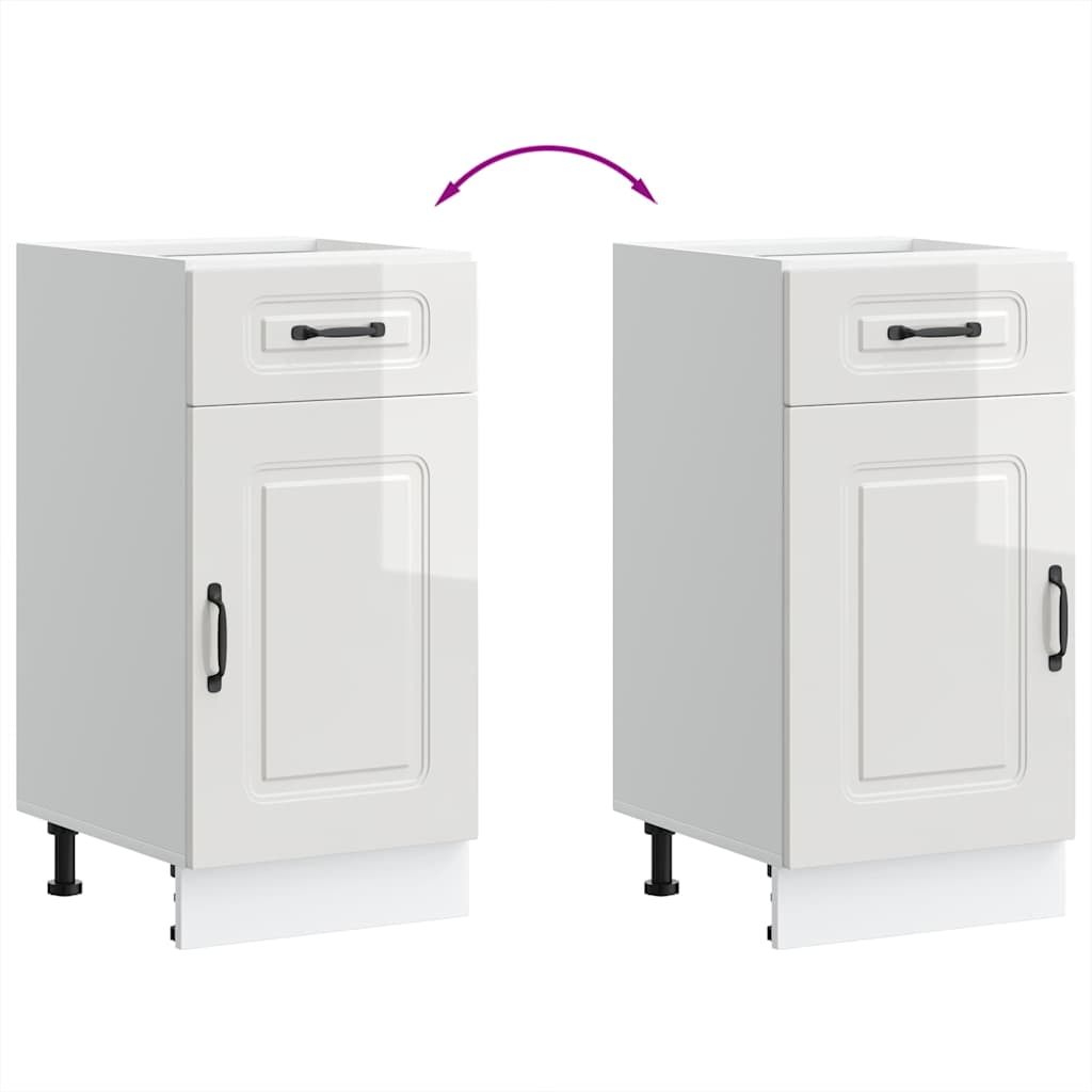 vidaXL ντουλάπι βάσης κουζίνας Kalmar από Επεξεργασμένο Ξύλο