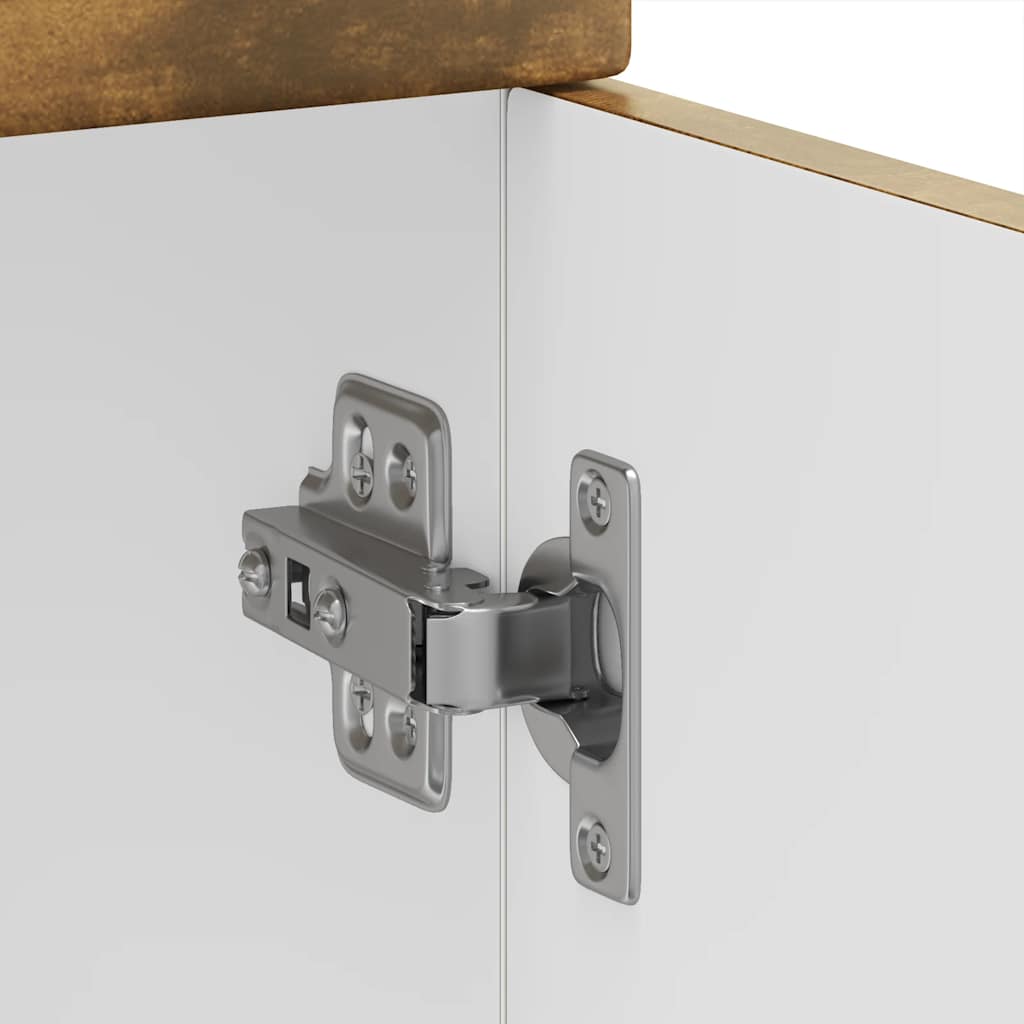 vidaXL ντουλάπι βάσης κουζίνας Kalmar Καπνιστή δρυς Επεξεργασμένο Ξύλο