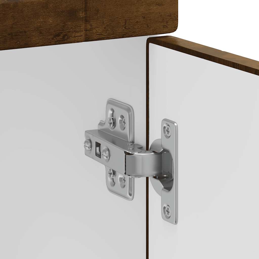 vidaXL ντουλάπι βάσης κουζίνας Kalmar Καπνιστή δρυς Επεξεργασμένο Ξύλο