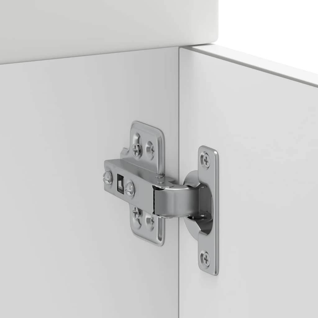 vidaXL ντουλάπι βάσης κουζίνας Kalmar Λευκό από Επεξεργασμένο Ξύλο