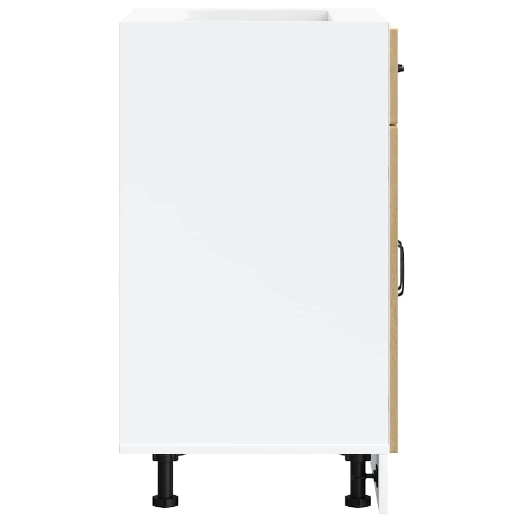 vidaXL ντουλάπι βάσης κουζίνας Kalmar Sonoma δρυς Επεξεργασμένο Ξύλο