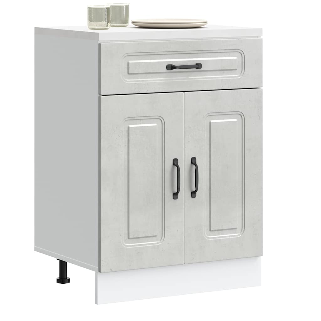 vidaXL ντουλάπι βάσης κουζίνας Kalmar από Επεξεργασμένο Ξύλο