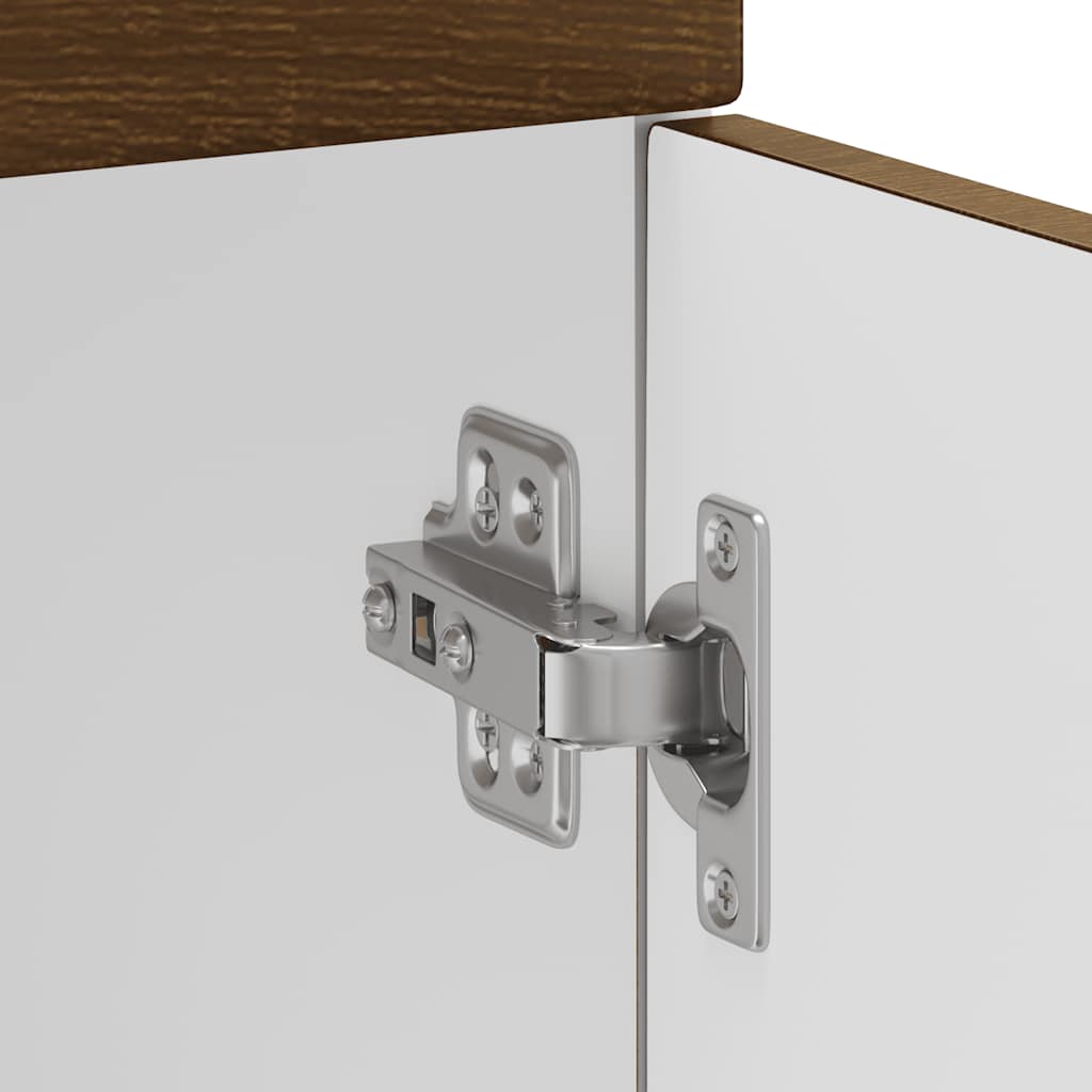 vidaXL ντουλάπι βάσης κουζίνας Kalmar Καφέ δρυς Επεξεργασμένο Ξύλο