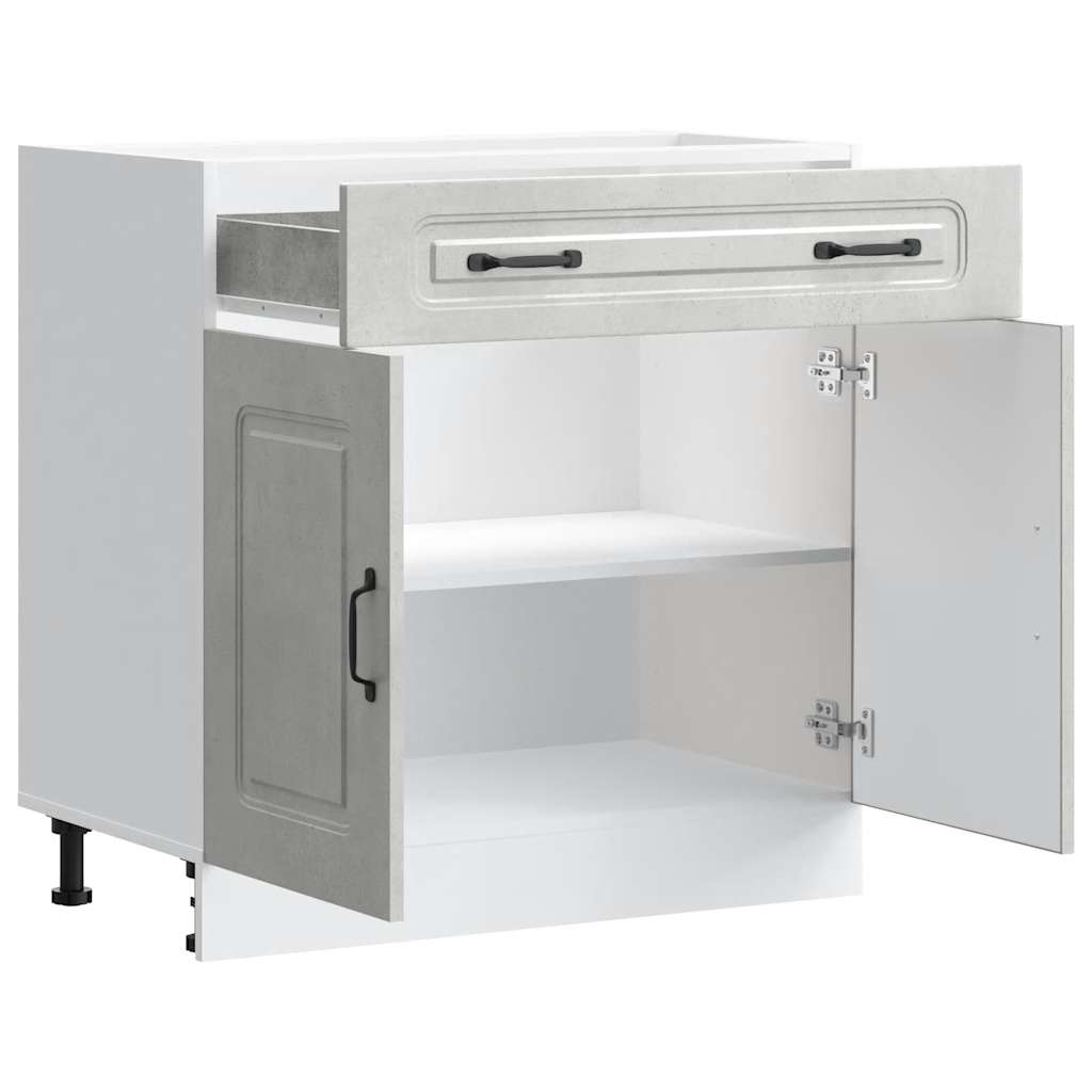 vidaXL ντουλάπι βάσης κουζίνας Kalmar από Επεξεργασμένο Ξύλο