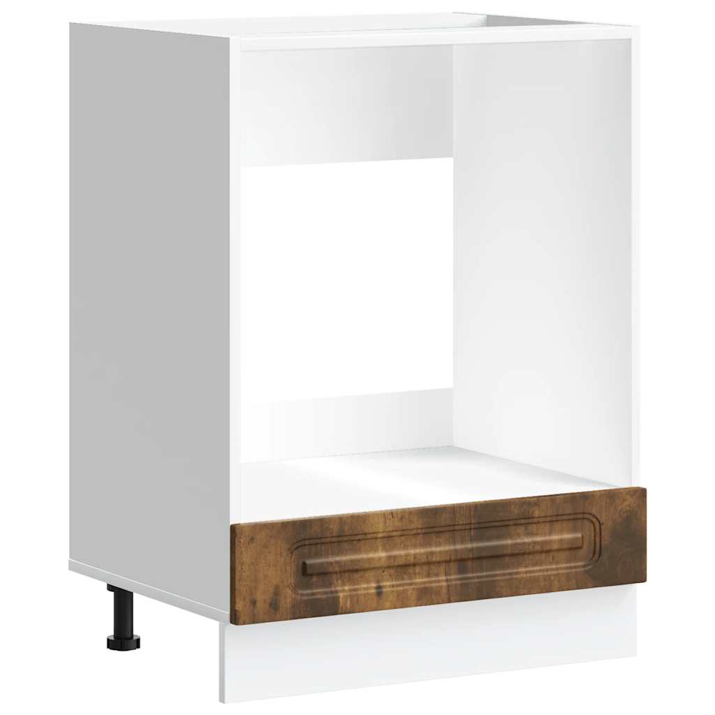 ντουλάπι φούρνου vidaXL "Kalmar" Καπνιστό ξύλο δρυός μηχανουργίας