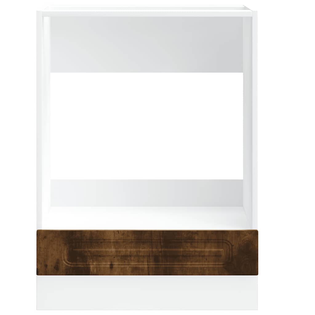 ντουλάπι φούρνου vidaXL "Kalmar" Καπνιστό ξύλο δρυός μηχανουργίας