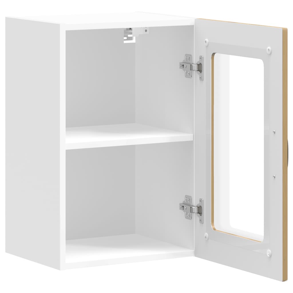 vidaXL Ντουλάπι κουζίνας με γυάλινη πόρτα "Kalmar" Artisan Oak