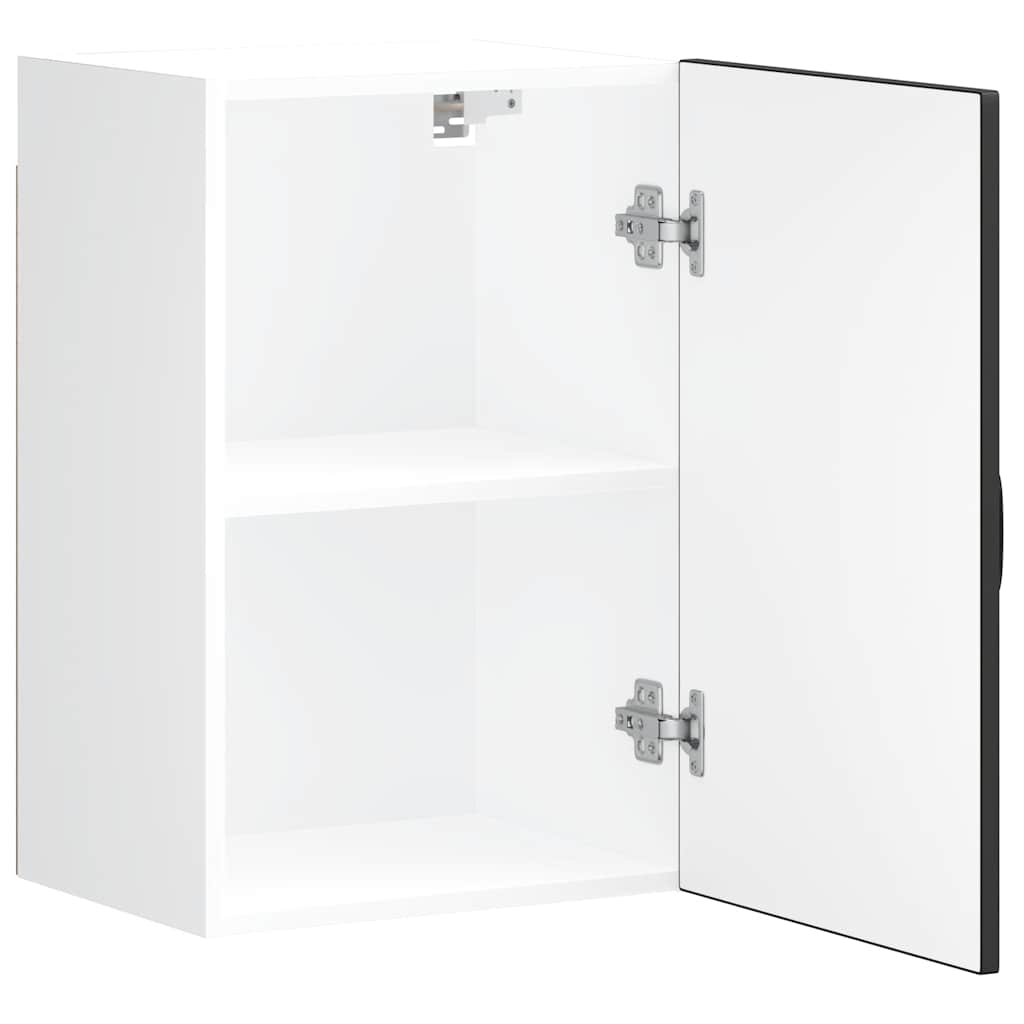 vidaXL ντουλάπι τοίχου κουζίνας "Kalmar" Μαύρο κατασκευασμένο ξύλο