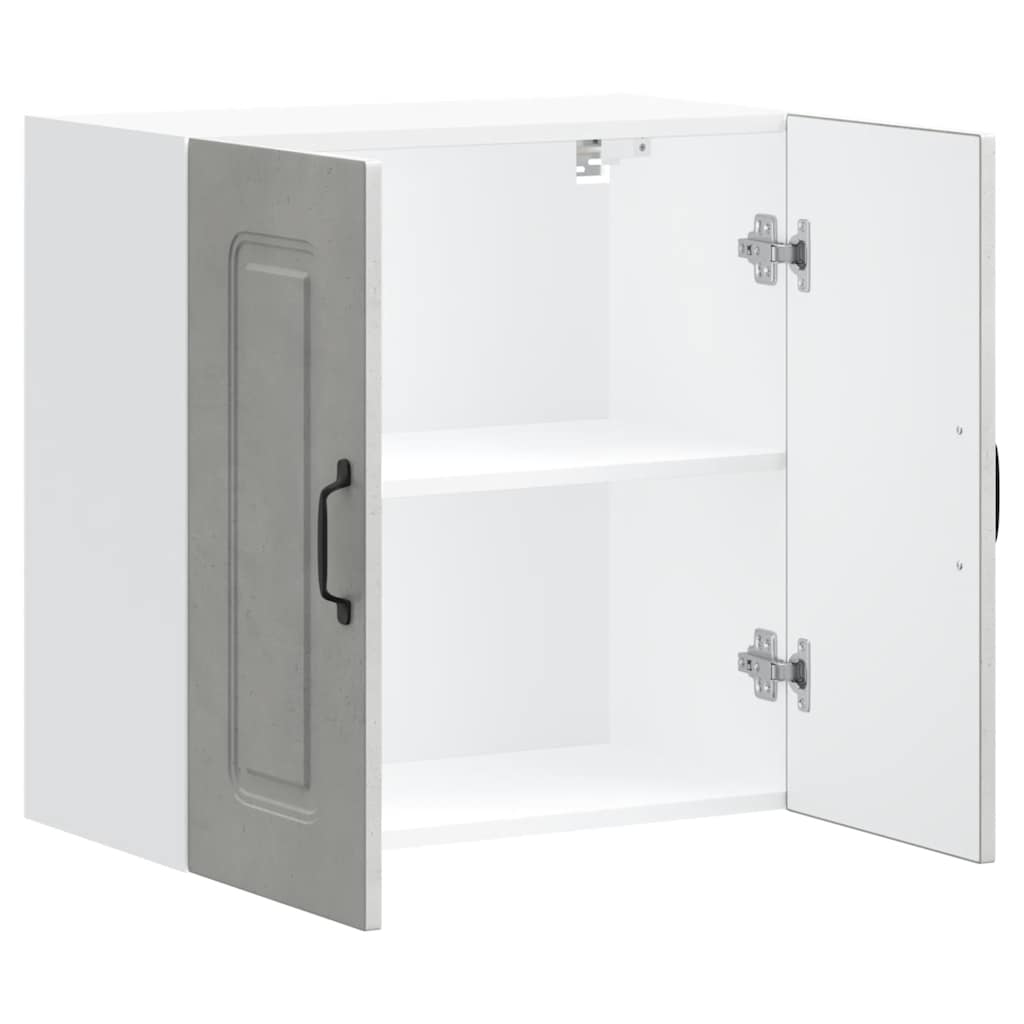 vidaXL ντουλάπι τοίχου κουζίνας "Kalmar" Σκυρόδεμα γκρι