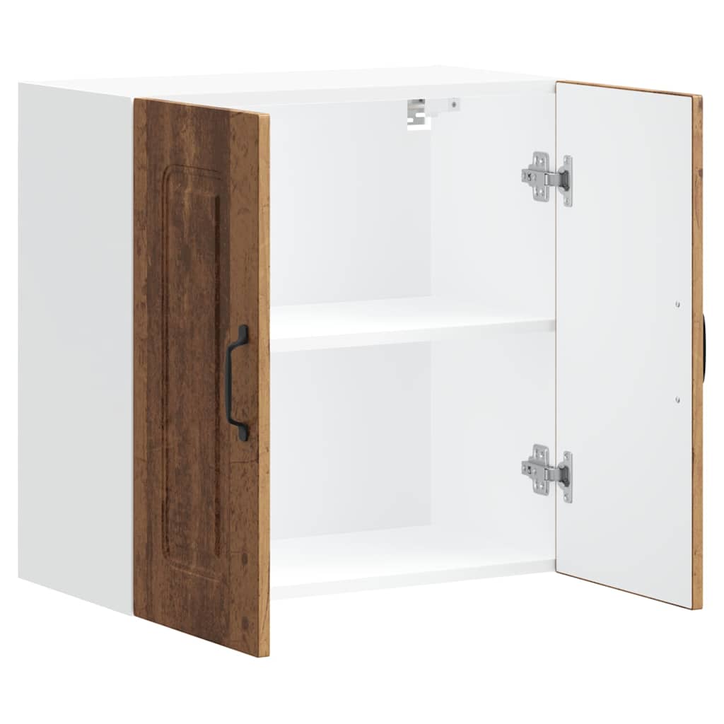 vidaXL ντουλάπι τοίχου κουζίνας "Kalmar" Παλιό ξύλο μηχανουργικό ξύλο