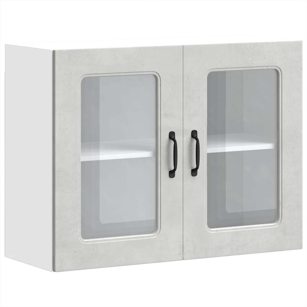 vidaXL Ντουλάπι τοίχου κουζίνας με γυάλινη πόρτα "Kalmar"