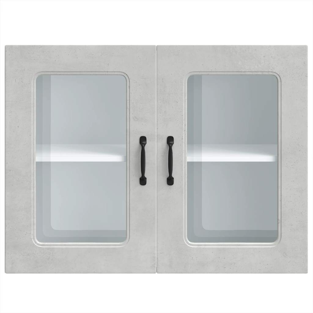 vidaXL Ντουλάπι τοίχου κουζίνας με γυάλινη πόρτα "Kalmar"