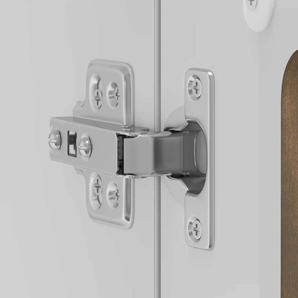 vidaXL Ντουλάπι Κουζίνας με Γυάλινη Πόρτα "Kalmar" από Καπνιστή Δρυ με Τεχνητή Δρύ