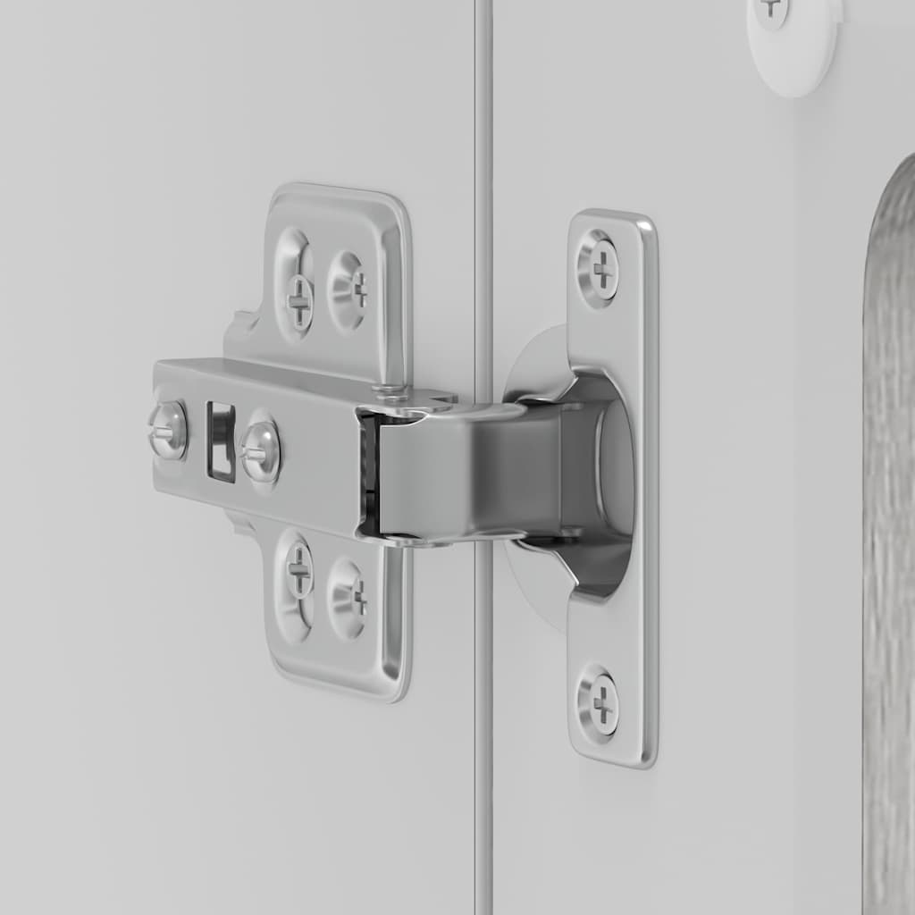 vidaXL Ντουλάπι τοίχου κουζίνας με γυάλινη πόρτα "Kalmar" Γκρι Sonoma