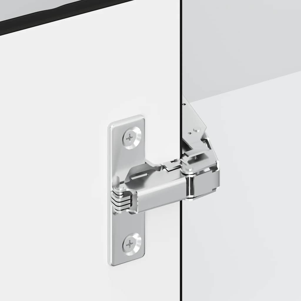 vidaXL Γωνιακό ντουλάπι τοίχου κουζίνας "Kalmar" Μαύρο