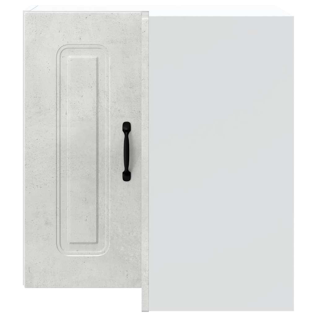 vidaXL Γωνιακό ντουλάπι τοίχου κουζίνας "Kalmar" Σκυρόδεμα