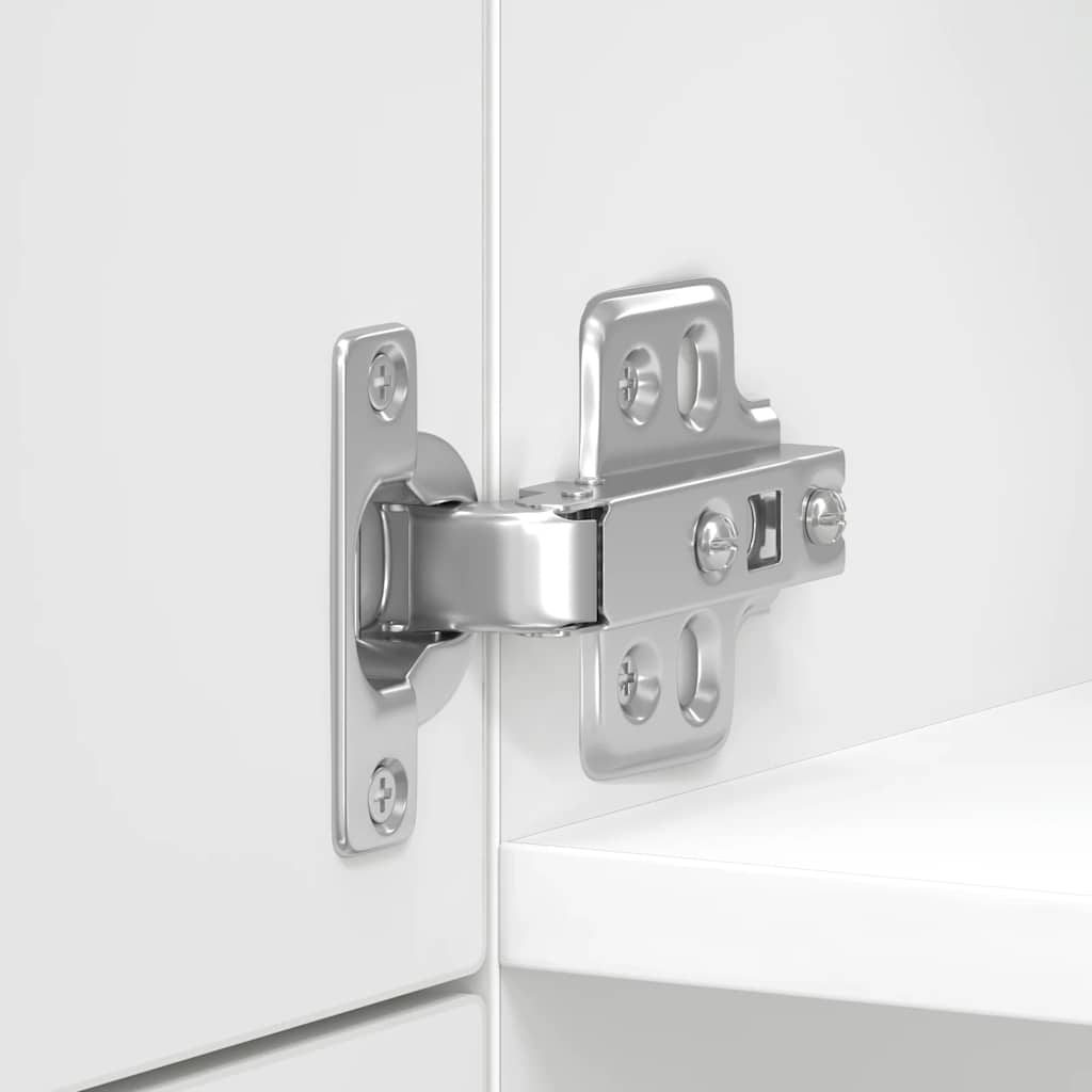 vidaXL Ντουλάπι κουζίνας "Kalmar" High Gloss White Engineered Wood