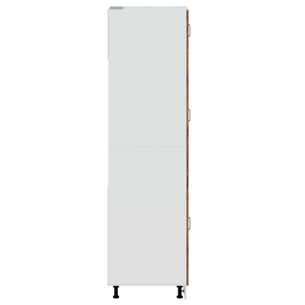 vidaXL Ντουλάπι κουζίνας "Kalmar" Παλιό ξύλο Μηχανουργικό ξύλο