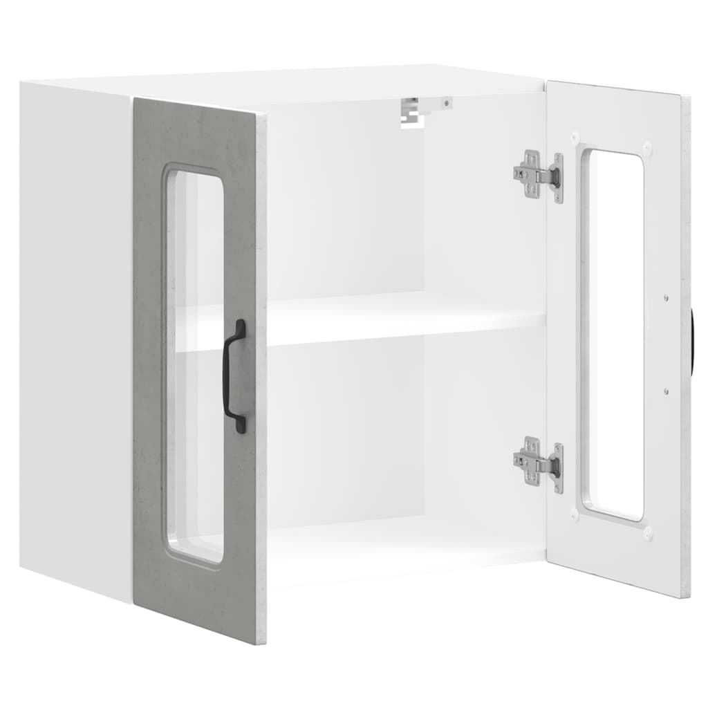 vidaXL Ντουλάπι τοίχου κουζίνας με γυάλινη πόρτα "Kalmar"