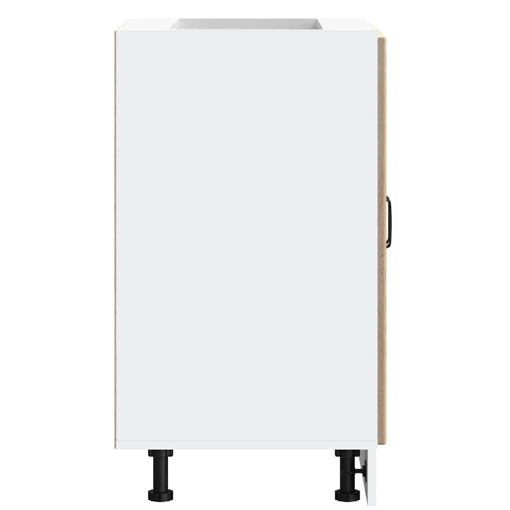 vidaXL Ντουλάπι βάσης νεροχύτη "Lucca" Sonoma Oak Engineered Wood