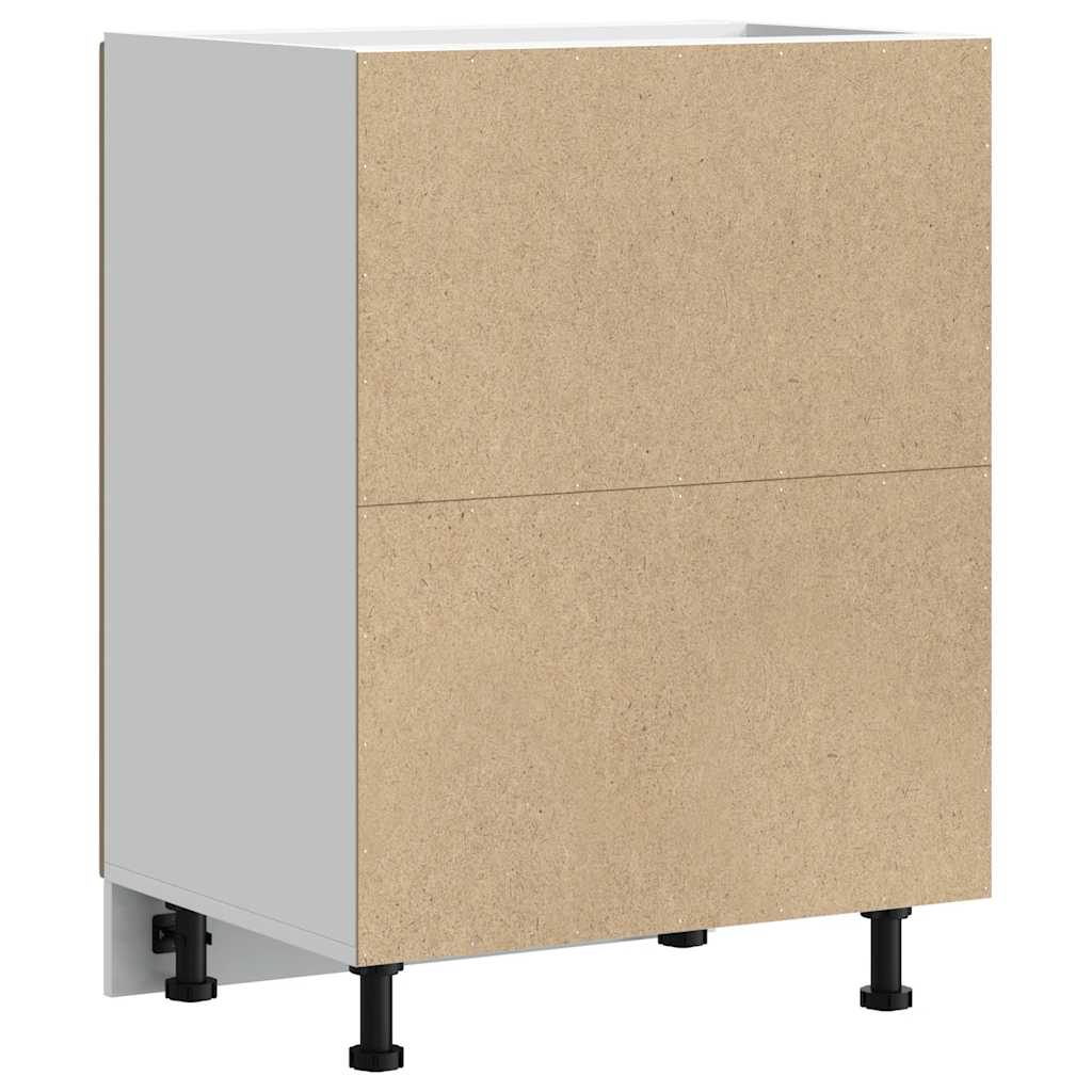 vidaXL Ντουλάπι βάσης νεροχύτη "Lucca" Artisan Oak Engineered Wood