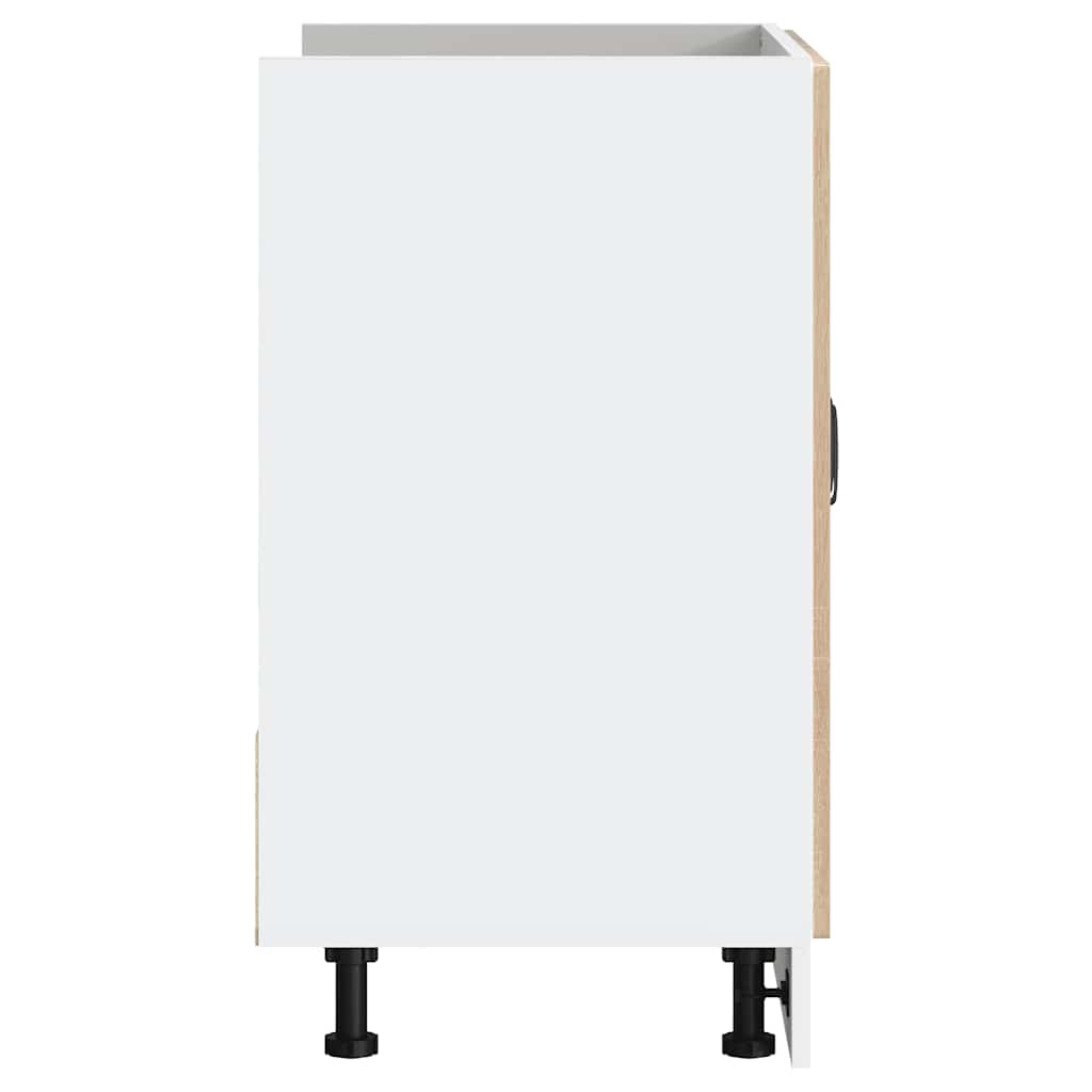 vidaXL Ντουλάπι βάσης νεροχύτη "Lucca" Sonoma Oak Engineered Wood