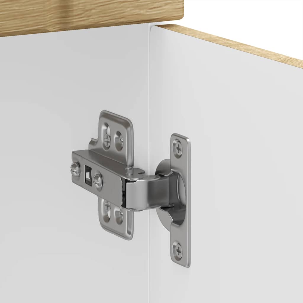 vidaXL ντουλάπι βάσης κουζίνας Lucca Δρυς sonoma κατασκευασμένο ξύλο