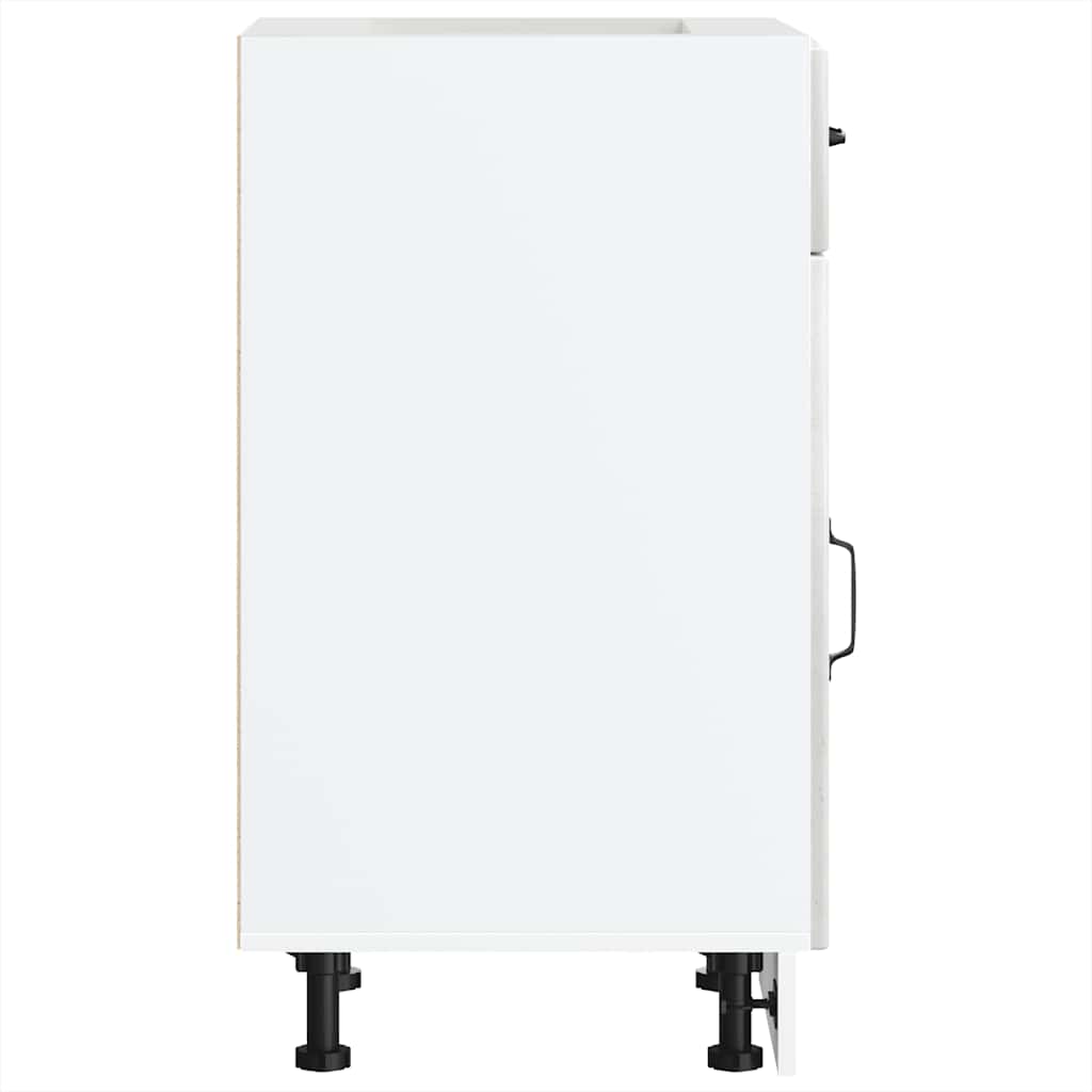 vidaXL ντουλάπι βάσης κουζίνας Lucca Μπετόν Γκρι κατασκευασμένο ξύλο