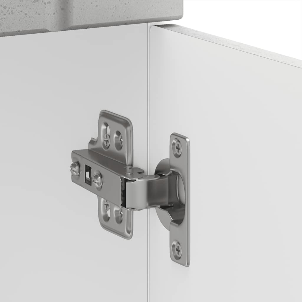 vidaXL ντουλάπι βάσης κουζίνας Lucca Μπετόν Γκρι κατασκευασμένο ξύλο